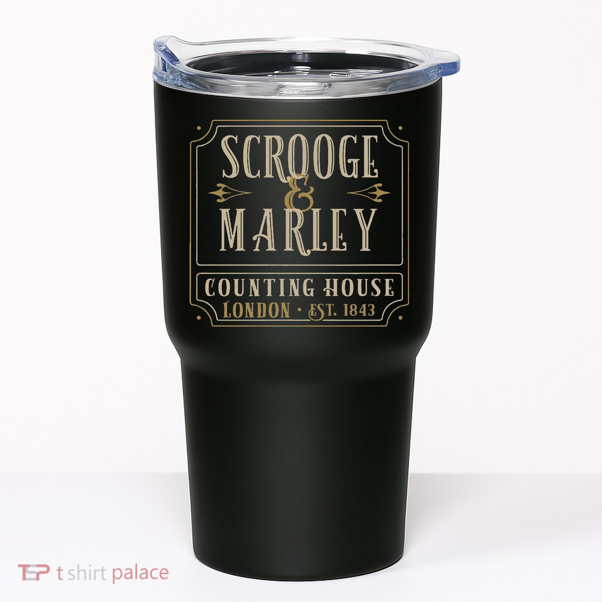Scrooge & Marley Counting House London Established 1843 Tumbler