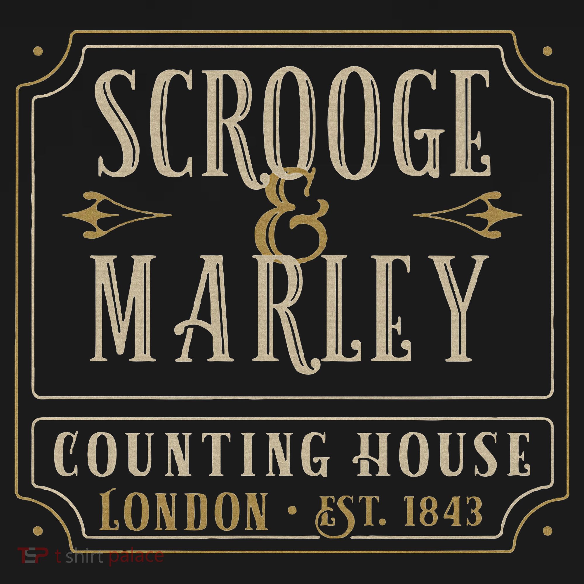 Scrooge & Marley Counting House London Established 1843 Baby Bodysuit