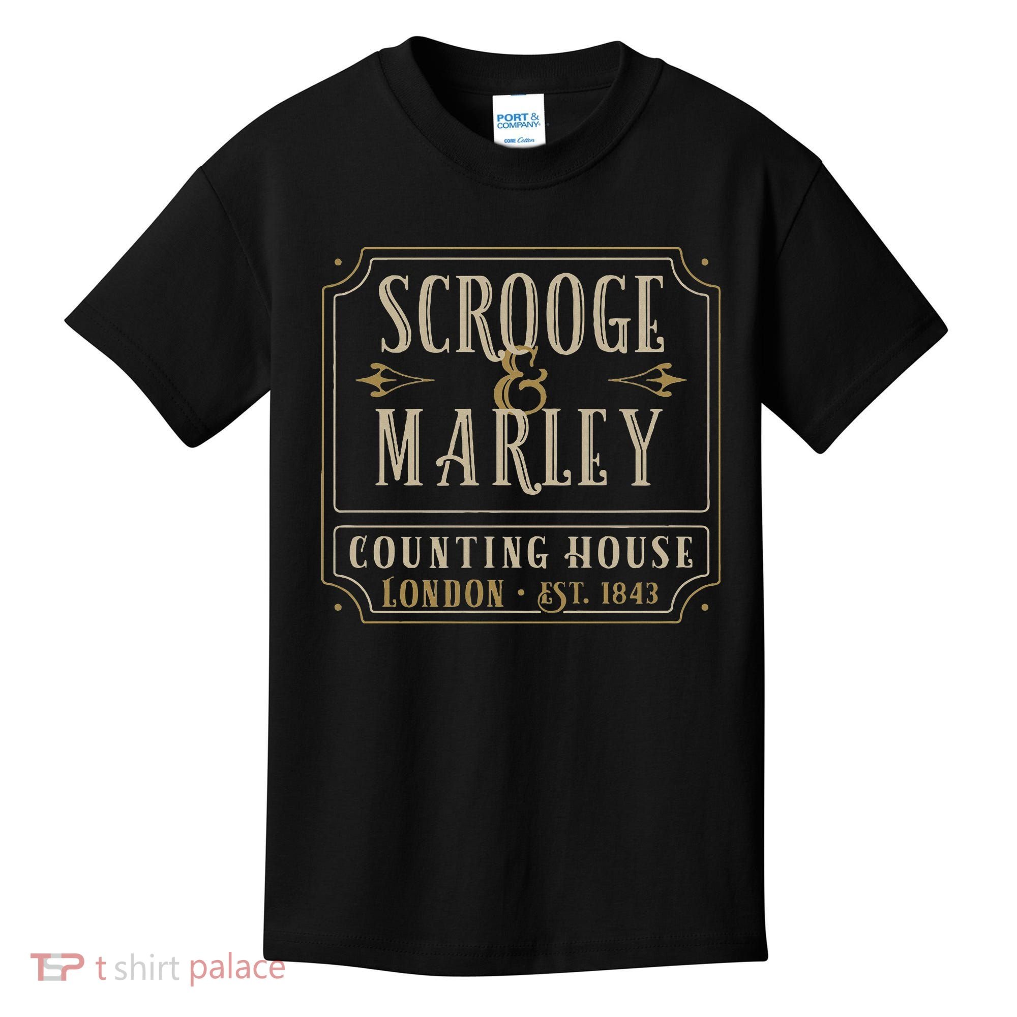 Scrooge & Marley Counting House London Established 1843 Kids T-Shirt
