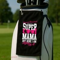 Super Cool Mama Golf Towel thumb 2