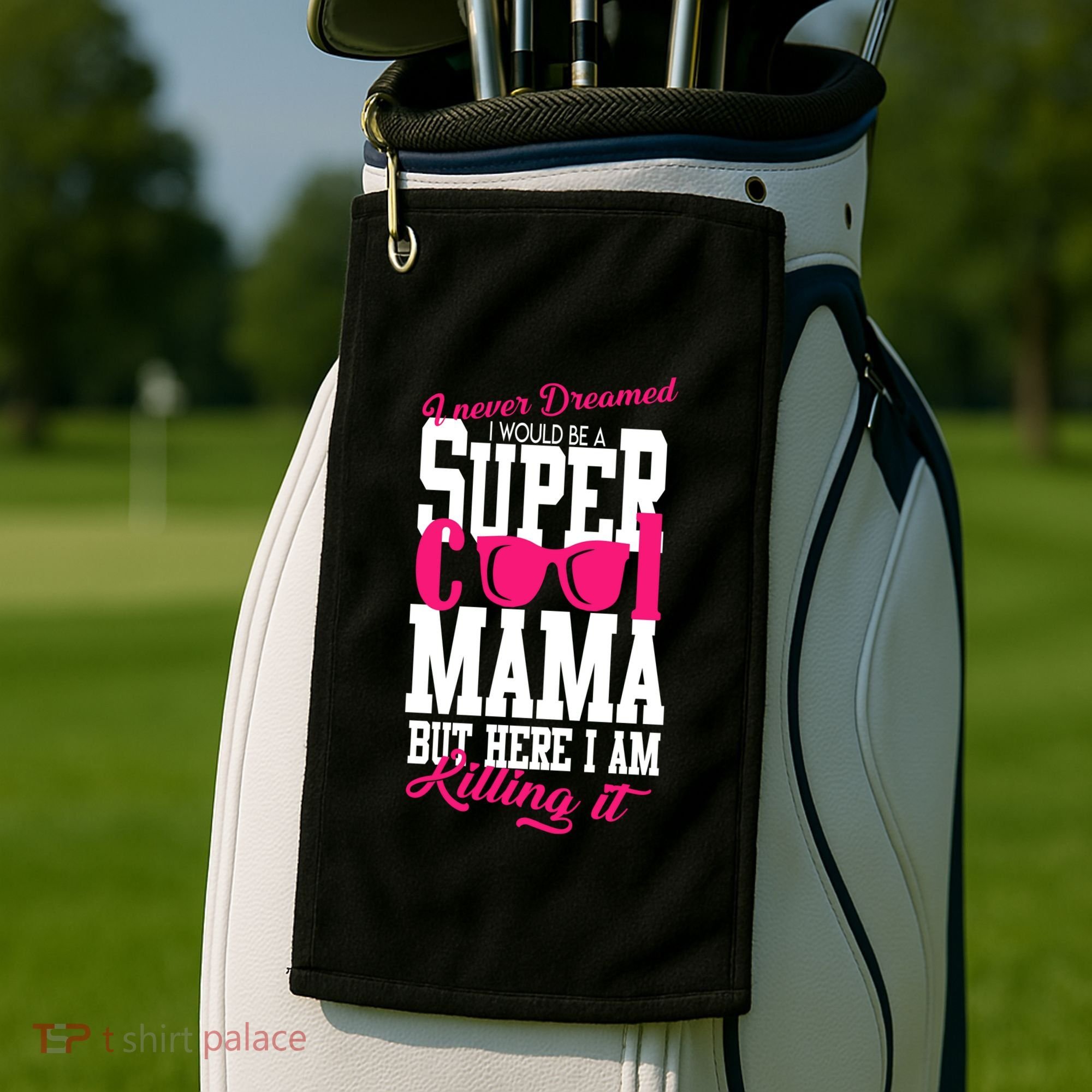 Super Cool Mama Golf Towel