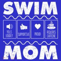 Swim Mom Contents Funny Swimming Mum Swimmer MotherS Day Great Gift T-Shirt thumb 7