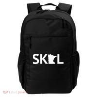 Skol Minnesota Cool Gift Let's Go Mn Hooded Great Gift Backpack thumb 0