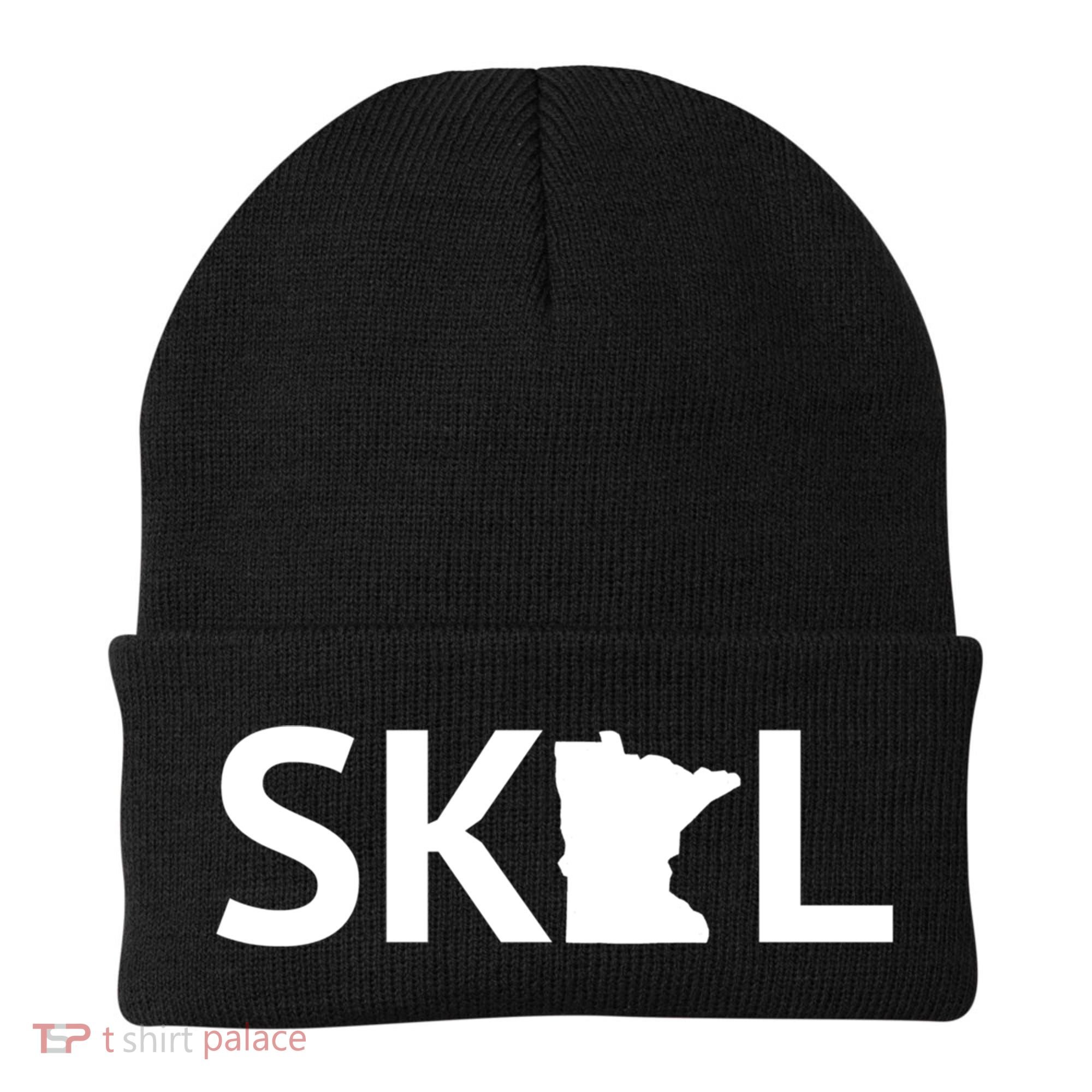 Skol Minnesota Cool Gift Let's Go Mn Hooded Great Gift Beanie