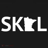 Skol Minnesota Cool Gift Let's Go Mn Hooded Great Gift Women's Hoodie thumb 2