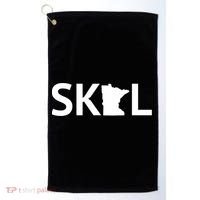 Skol Minnesota Cool Gift Let's Go Mn Hooded Great Gift Golf Towel thumb 0