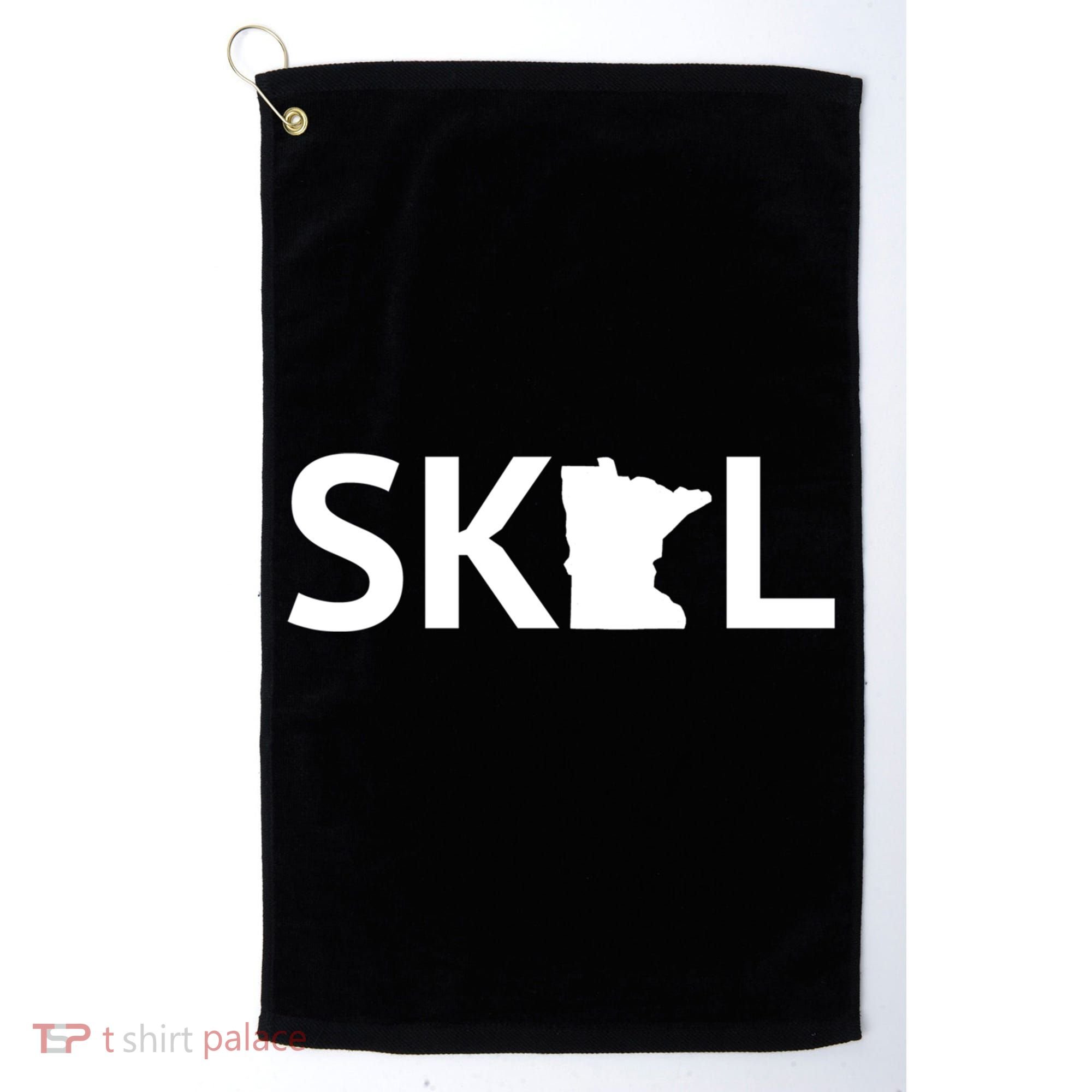 Skol Minnesota Cool Gift Let's Go Mn Hooded Great Gift Golf Towel