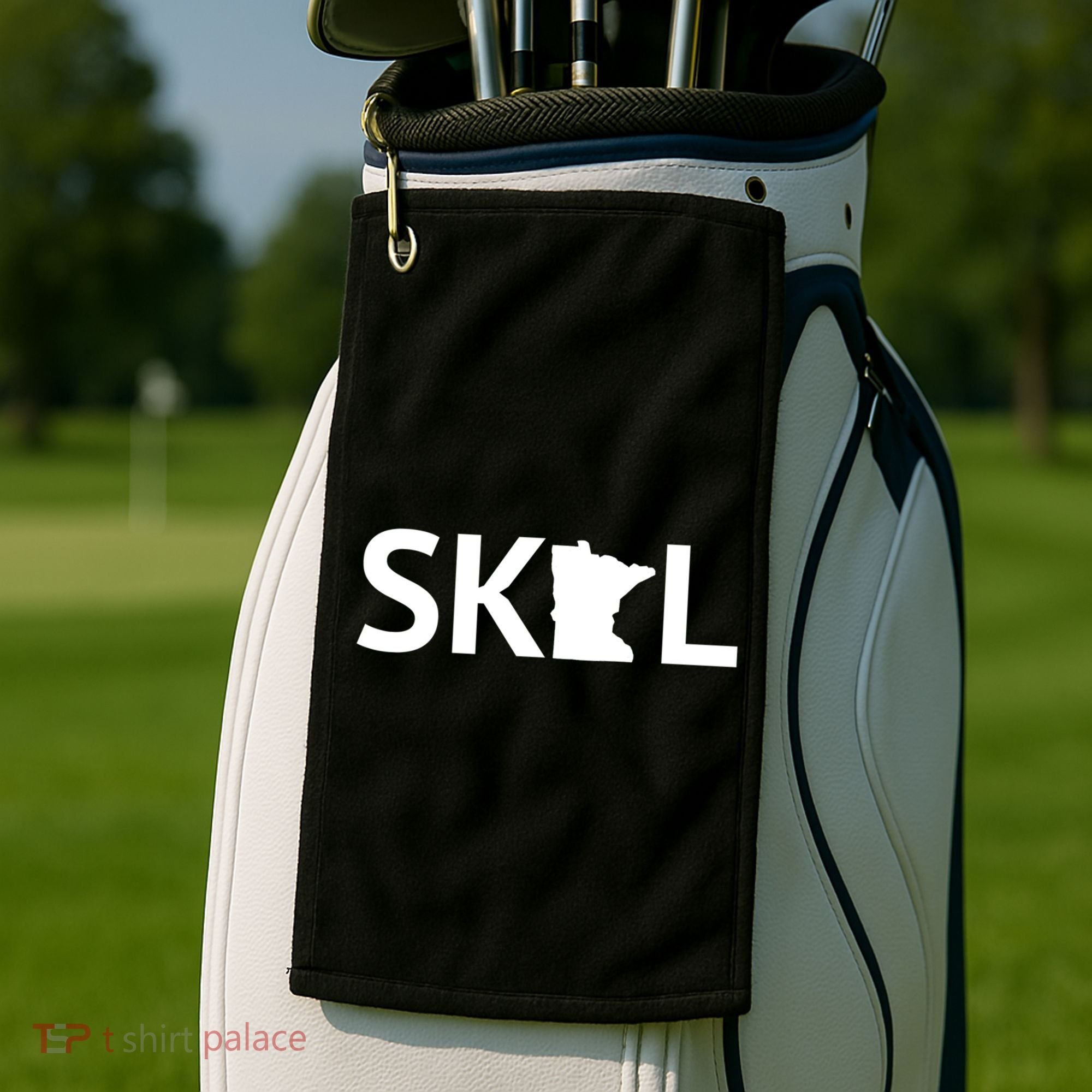 Skol Minnesota Cool Gift Let's Go Mn Hooded Great Gift Golf Towel