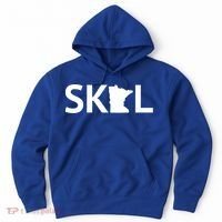 Skol Minnesota Cool Gift Let's Go Mn Hooded Great Gift Hoodie thumb 0