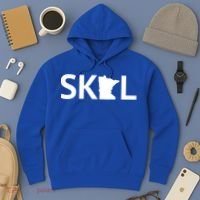 Skol Minnesota Cool Gift Let's Go Mn Hooded Great Gift Hoodie thumb 3