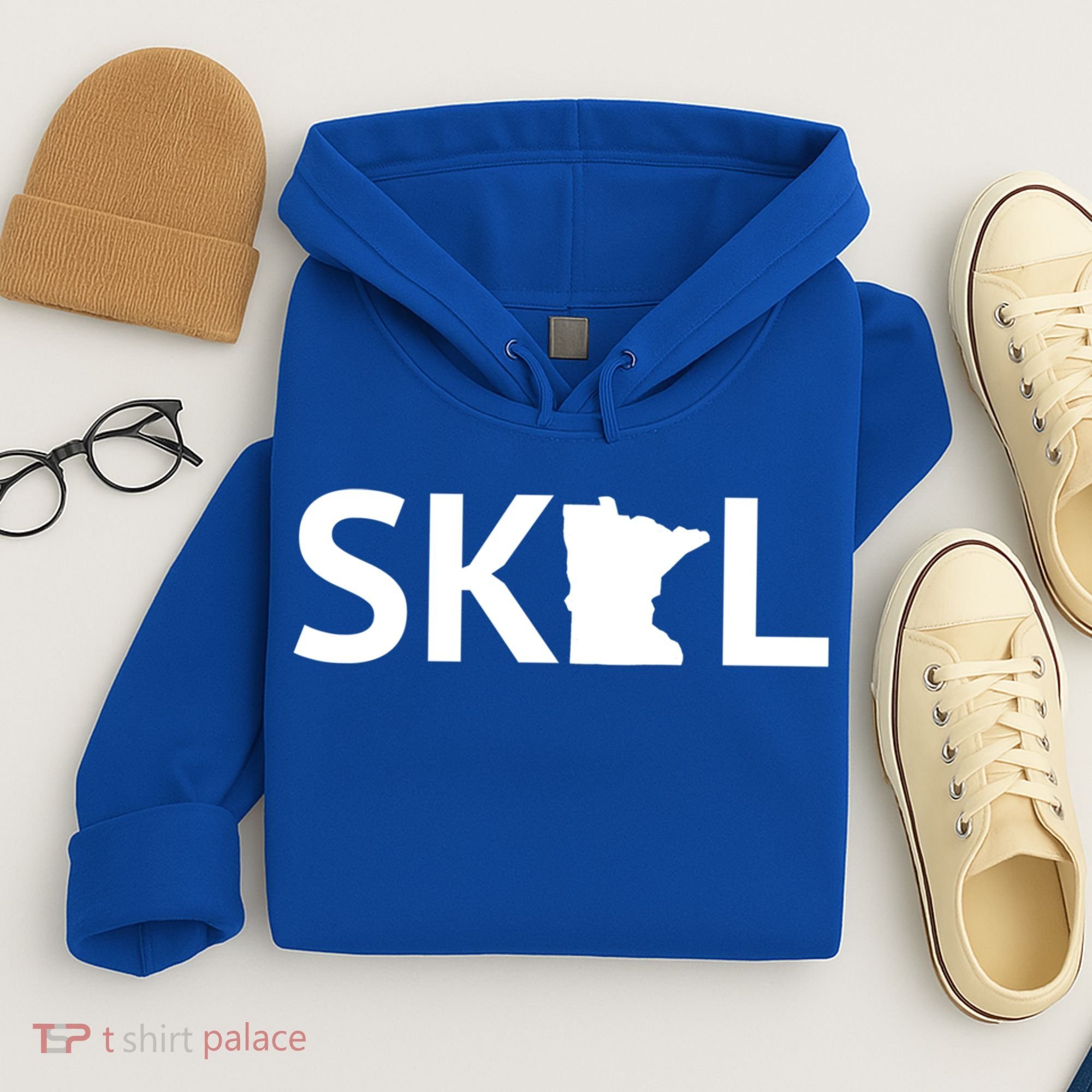 Skol Minnesota Cool Gift Let's Go Mn Hooded Great Gift Hoodie