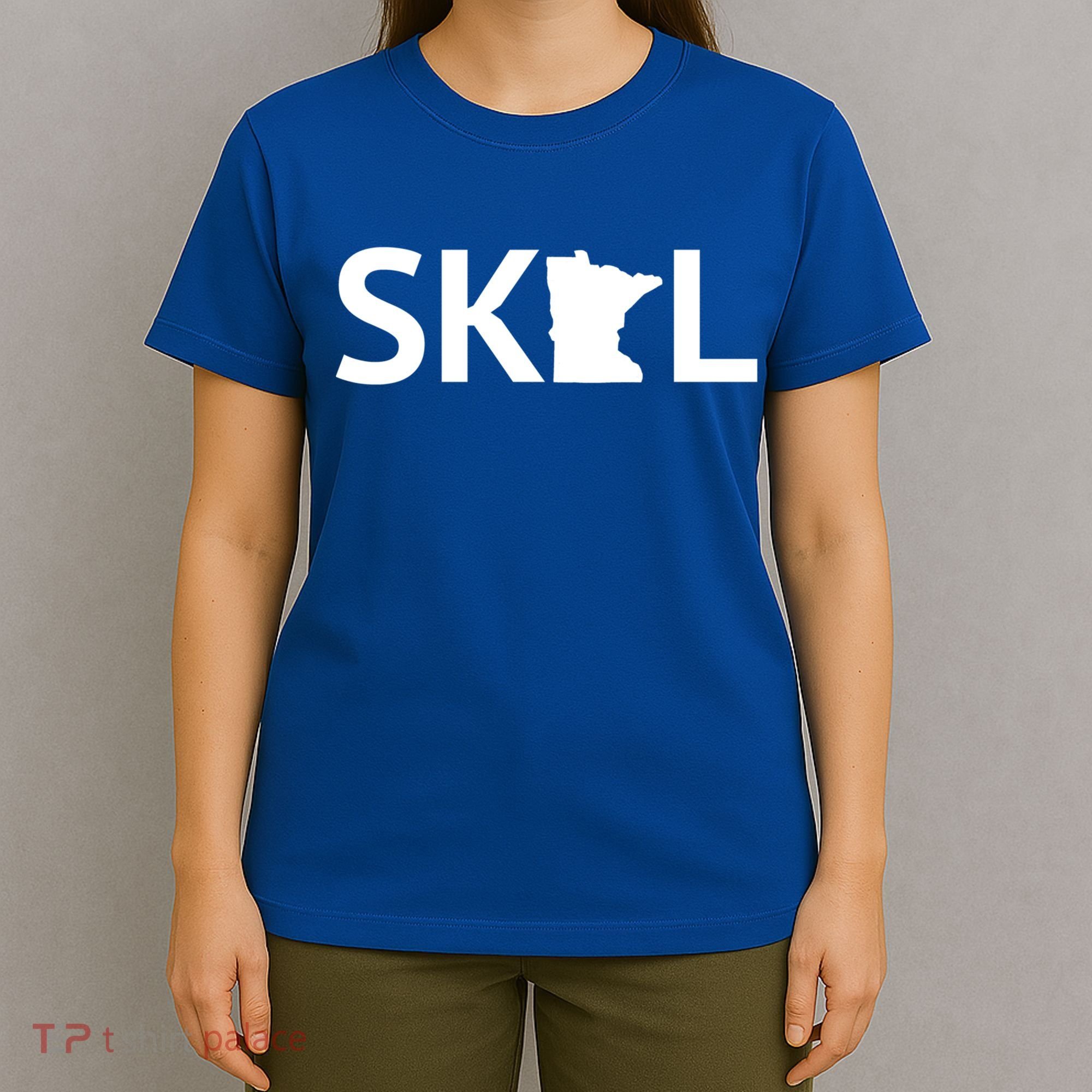 Skol Minnesota Cool Gift Let's Go Mn Hooded Great Gift T-Shirt