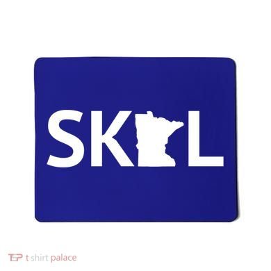 Skol Minnesota Cool Gift Let's Go Mn Hooded Great Gift Mousepad