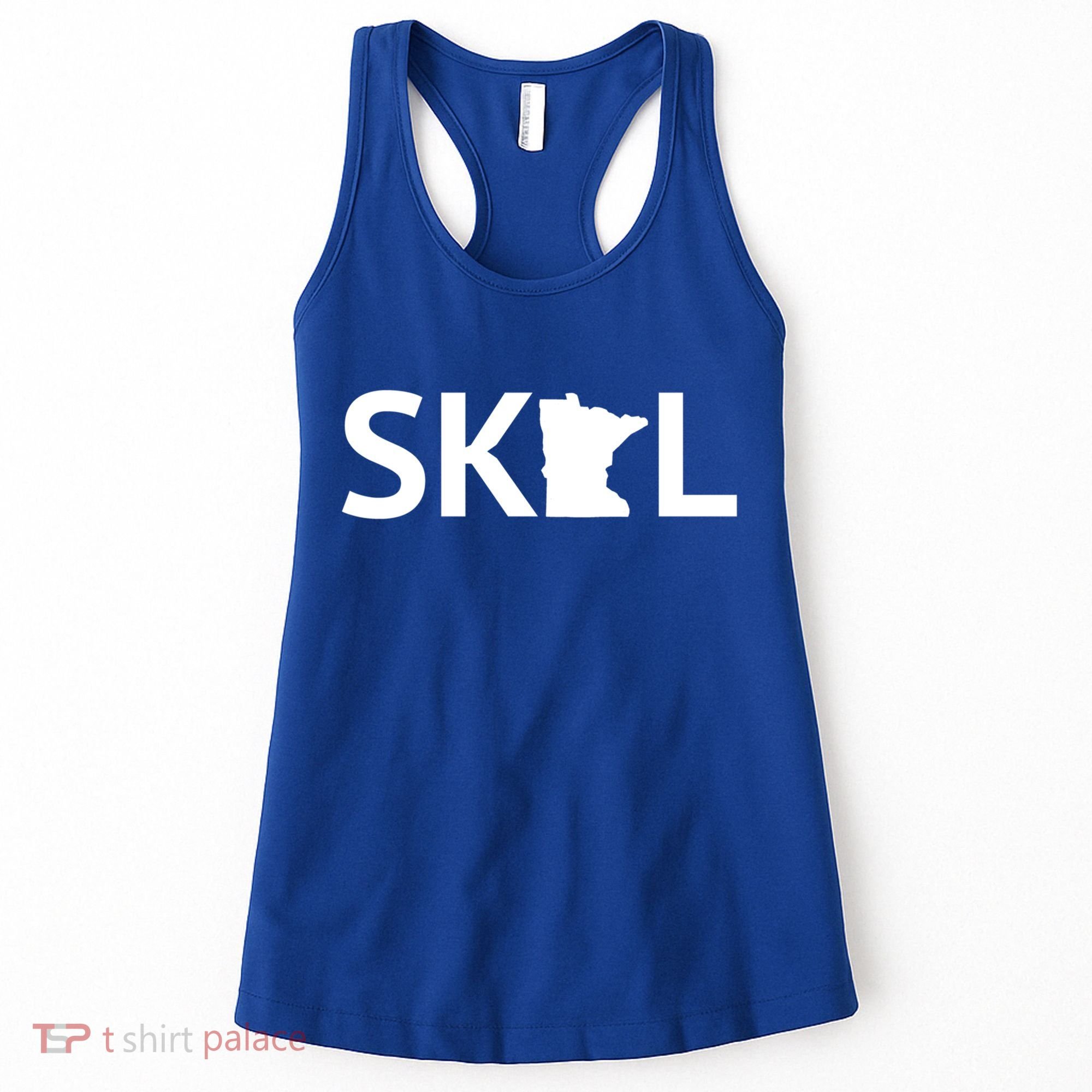 Skol Minnesota Cool Gift Let's Go Mn Hooded Great Gift Women's Tank Top