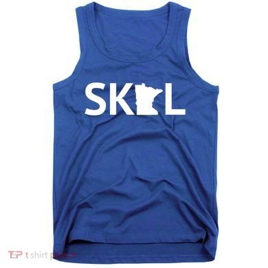 Skol Minnesota Cool Gift Let's Go Mn Hooded Great Gift Tank Top