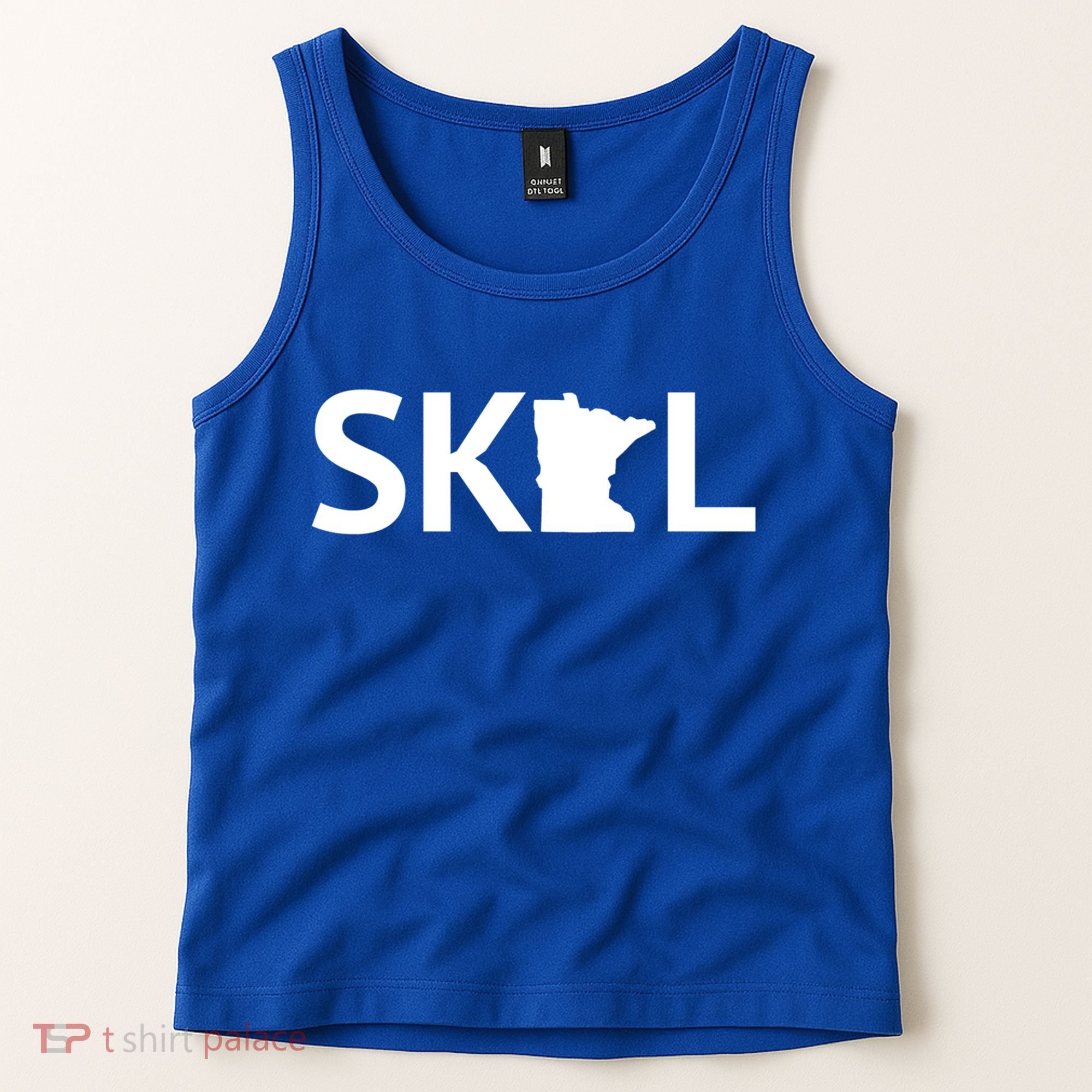 Skol Minnesota Cool Gift Let's Go Mn Hooded Great Gift Tank Top
