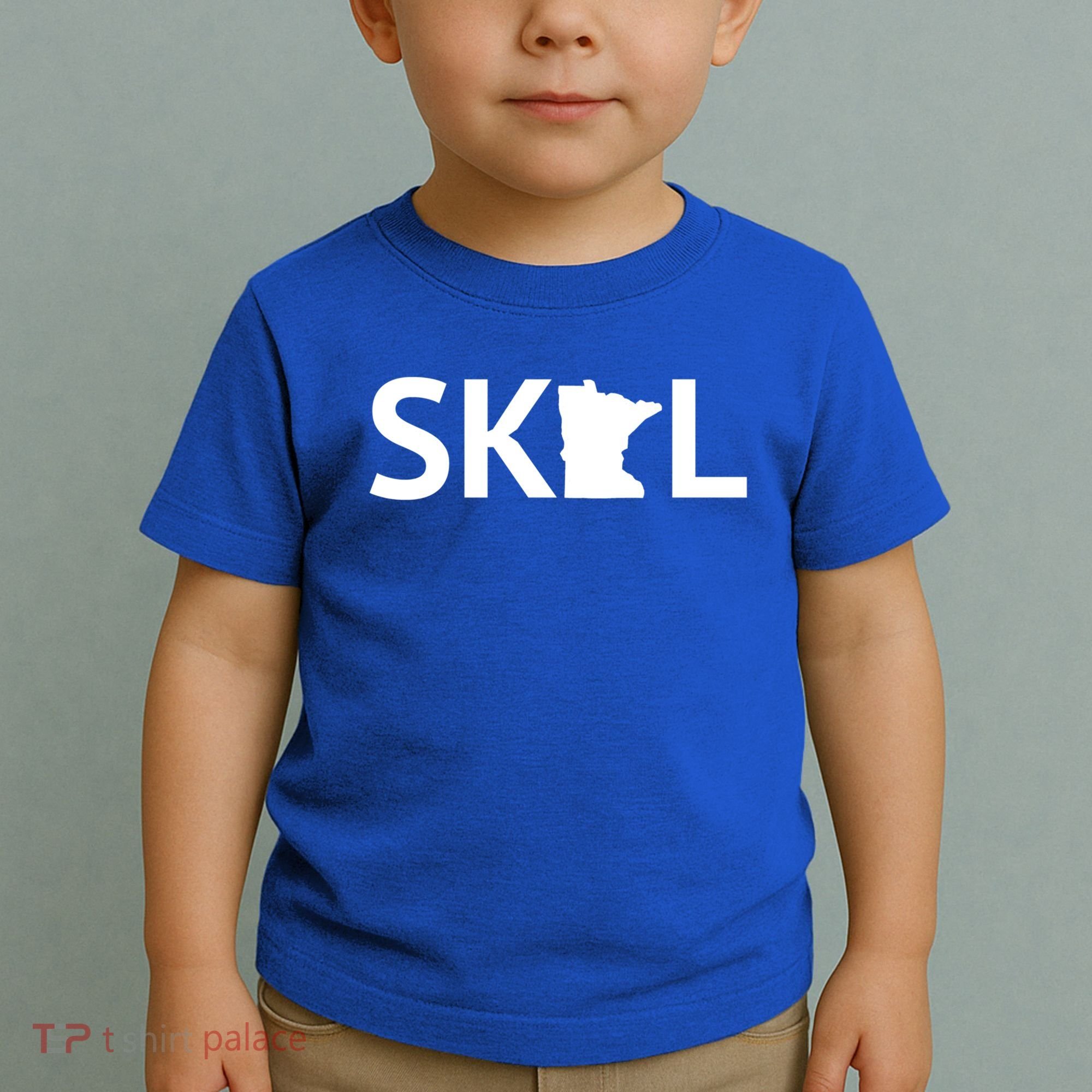 Skol Minnesota Cool Gift Let's Go Mn Hooded Great Gift Toddler T-Shirt