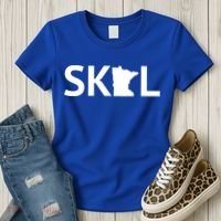 Skol Minnesota Cool Gift Let's Go Mn Hooded Great Gift Women's T-Shirt thumb 3