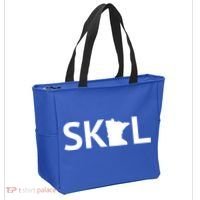 Skol Minnesota Cool Gift Let's Go Mn Hooded Great Gift Tote Bag thumb 2