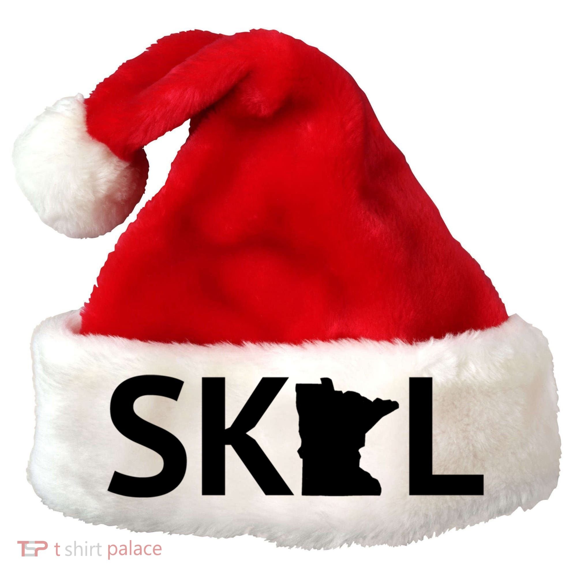Skol Minnesota Cool Gift Let's Go Mn Hooded Great Gift Santa Hat