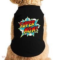Super Mom Comic Book Superhero Mother's Day Doggie Tank thumb 0