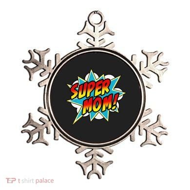 Super Mom Comic Book Superhero Mother's Day Ornament