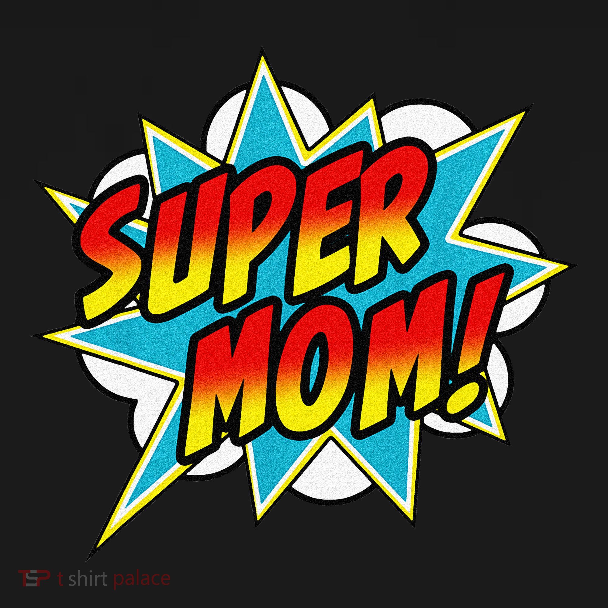 Super Mom Comic Book Superhero Mother's Day Women's Tank Top