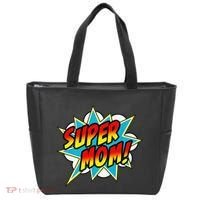 Super Mom Comic Book Superhero Mother's Day Tote Bag thumb 0