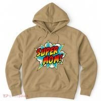 Super Mom Comic Book Superhero Mother's Day Hoodie thumb 0