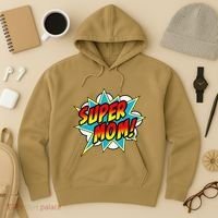 Super Mom Comic Book Superhero Mother's Day Hoodie thumb 3