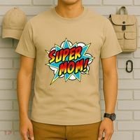 Super Mom Comic Book Superhero Mother's Day T-Shirt thumb 6