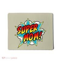 Super Mom Comic Book Superhero Mother's Day Mousepad thumb 0