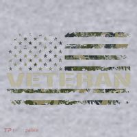 Soldier Military Camo Veteran American Flag Women's Sweatshirt thumb 2