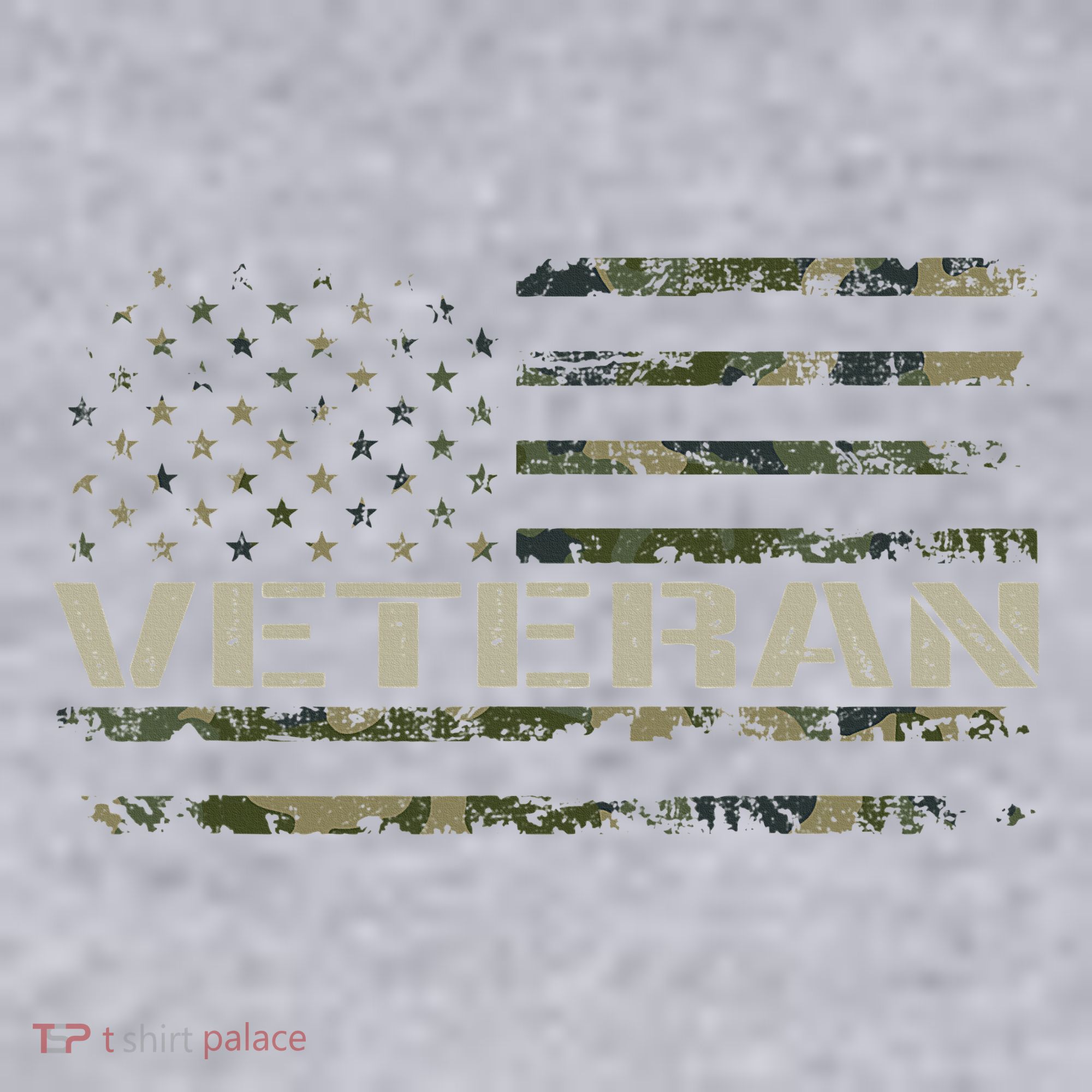 Soldier Military Camo Veteran American Flag Women's Sweatshirt