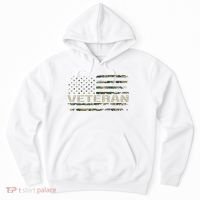 Soldier Military Camo Veteran American Flag Hoodie thumb 0