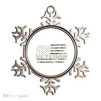 Soldier Military Camo Veteran American Flag Ornament thumb 0