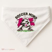 Soccer Mind Canadian Flag Sport USA-Made Doggie Bandana thumb 0