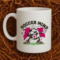 Soccer Mind Canadian Flag Sport Coffee Mug thumb 2