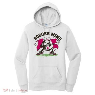 Soccer Mind Canadian Flag Sport Women's Hoodie