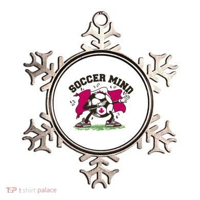 Soccer Mind Canadian Flag Sport Ornament