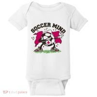 Soccer Mind Canadian Flag Sport Baby Bodysuit thumb 0