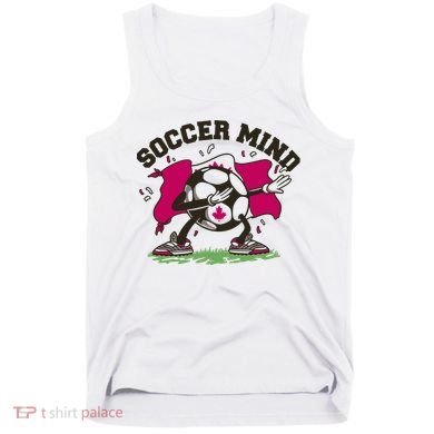 Soccer Mind Canadian Flag Sport Tank Top