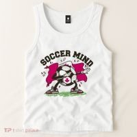Soccer Mind Canadian Flag Sport Tank Top thumb 2