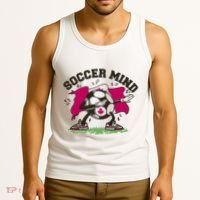 Soccer Mind Canadian Flag Sport Tank Top thumb 3