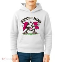 Soccer Mind Canadian Flag Sport Kids Hoodie thumb 4