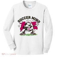 Soccer Mind Canadian Flag Sport Kids Long Sleeve Shirt thumb 0