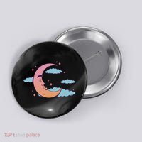 Sleeping Moon Cloud Button thumb 0
