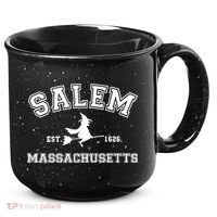 Salem Massachusetts Cute Halloween 15oz Campfire Ceramic Mug thumb 0