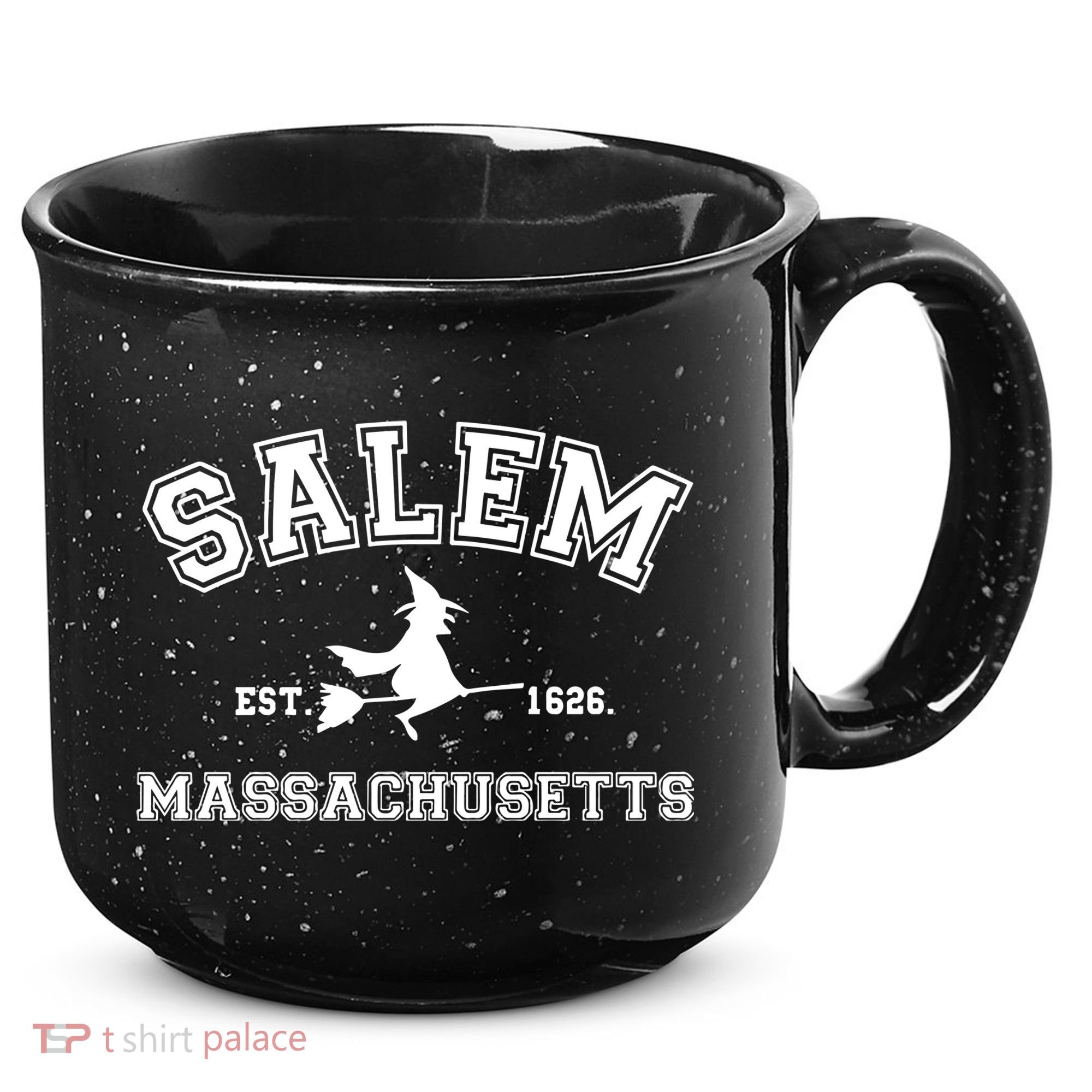 Salem Massachusetts Cute Halloween 15oz Campfire Ceramic Mug