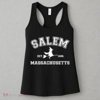 Salem Massachusetts Cute Halloween Women's Tank Top thumb 3